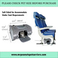 Charger l'image dans la visionneuse de la galerie, Mr. Peanut's Monterey Series airline-compliant horizontal backpack pet carrier in gray with a cat inside
