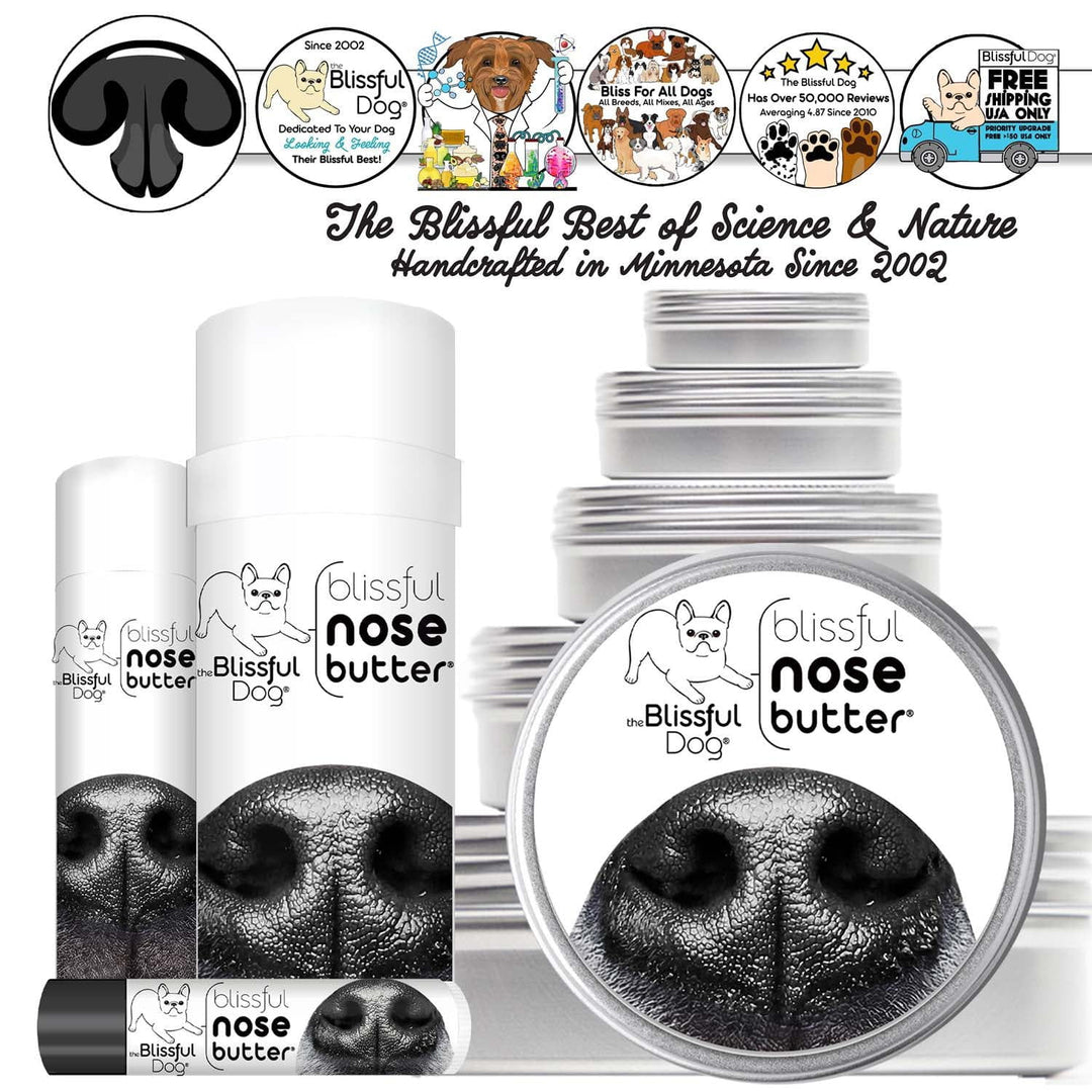 Nose Butter for Dogs, 1 Dog Label