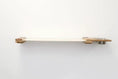 Charger l'image dans la visionneuse de la galerie, Cat Hammock by Catastrophic Creations, wall-mounted raised cat furniture with wooden plank and metal bowl
