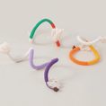Load image into Gallery viewer, Matatabi Bead Braided Rope Cat Toy For Aggressive Chewers 70cm Cotton by Midfox
