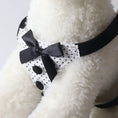 Load image into Gallery viewer, Polka Dot Bow Dog Harness And Leash Set Adjustable Elegant Puppy Vest by Jane's Pet Boutique
