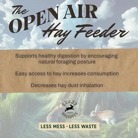 Open Air Hay Feeder by Bunny Business