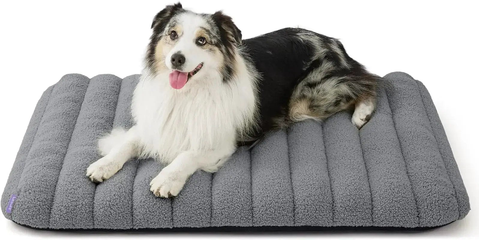 Orthopedic Dog Bed for Large Dogs | Waterproof Plush Mat w/ Washable Cover by Wags & Whiskers Pet Supply