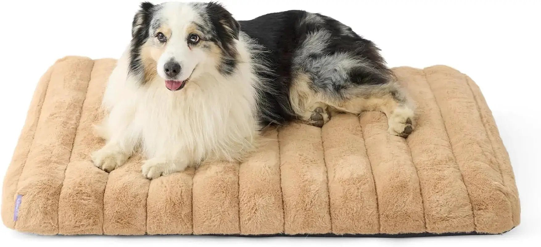 Orthopedic Dog Bed for Large Dogs | Waterproof Plush Mat w/ Washable Cover by Wags & Whiskers Pet Supply