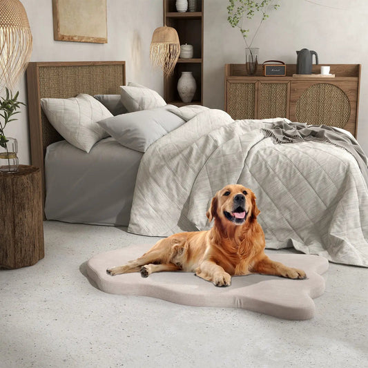 Orthopedic Dog Bed with Memory Foam Support for Large Dogs by DirectDeals