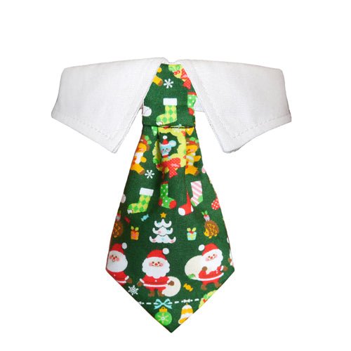 Celebration Dress-Up Dog Shirt Collar with Tie