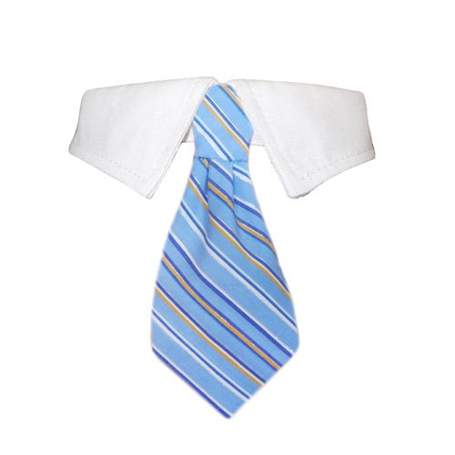 Kyle Dress-Up Dog Shirt Collar with Tie