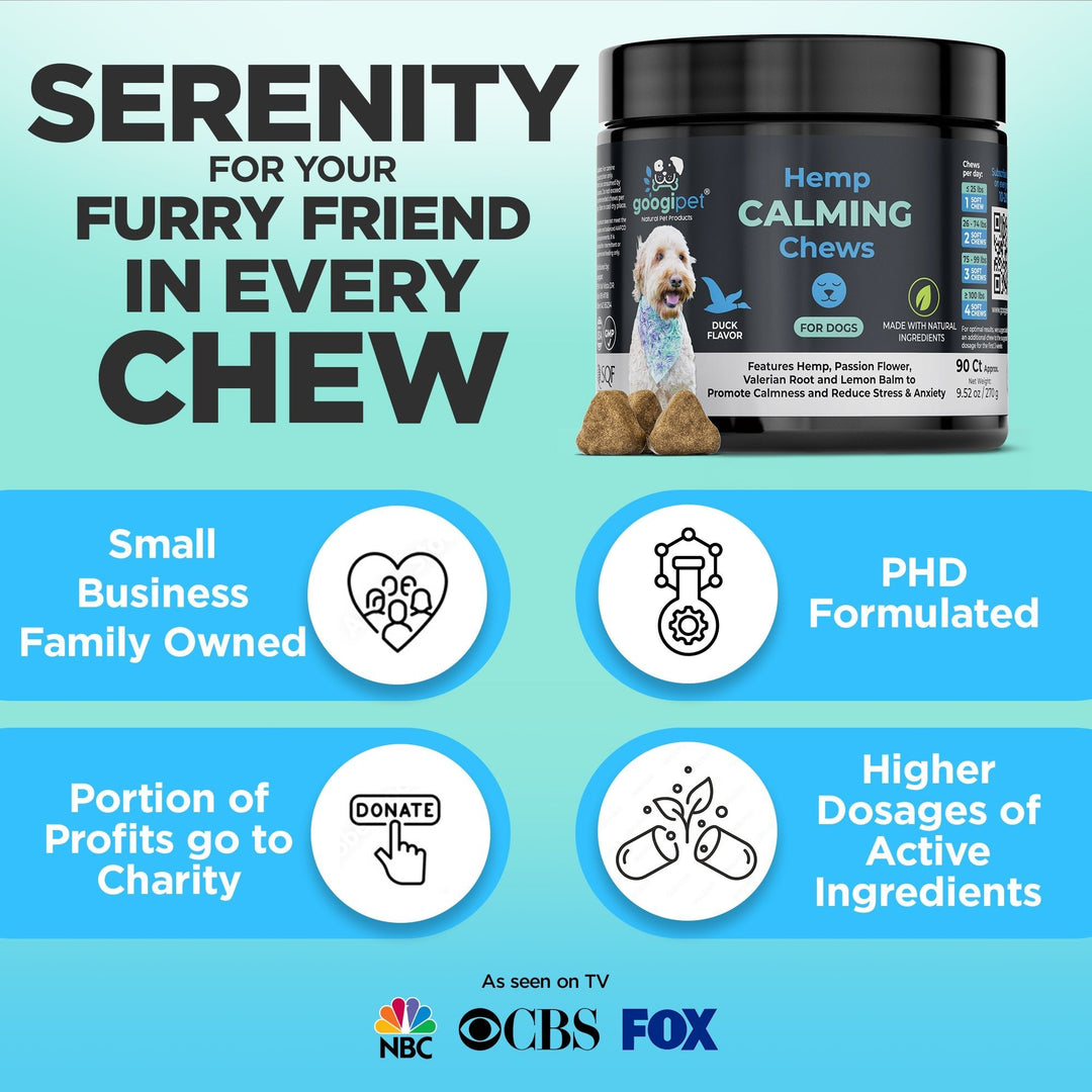 Googipet Hemp Calming Chews, product detail image 5