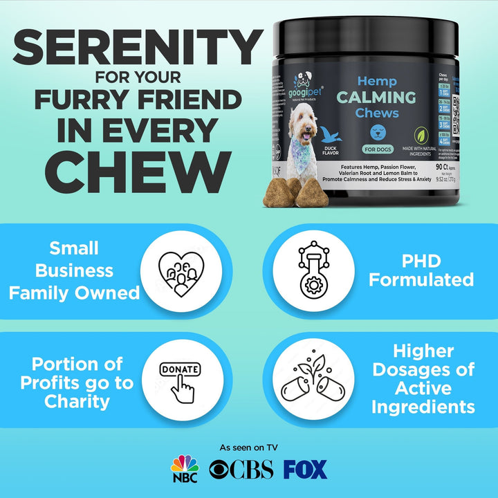 Googipet Hemp Calming Chews, product detail image 5