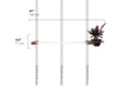 Load image into Gallery viewer, Cat Hammock Wall with Planter by Catastrophic Creations, light wood shelf with planter
