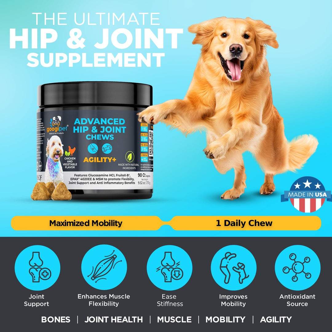 Googipet Agility+ Hip &amp; Joint Chews, product detail image 2