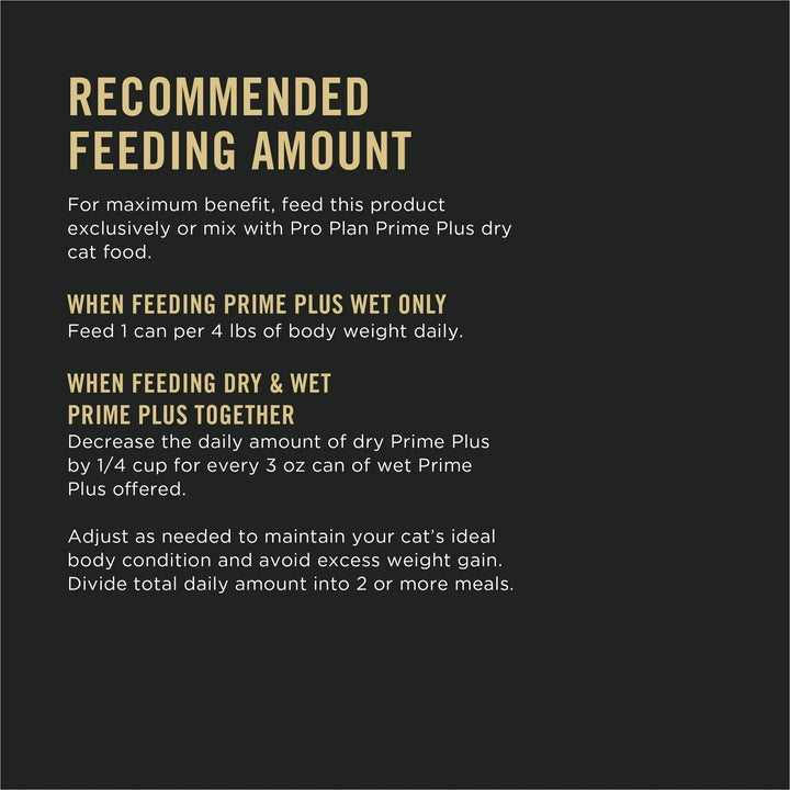 Pro Plan PRIME PLUS Senior Adult 7+ Chicken &amp; Beef Entrée Classic Wet Cat Food (3oz)