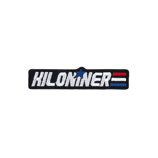 KILONINER Stars And Stripes Embroidered Morale Patch For Vest Harness by kiloninerpets