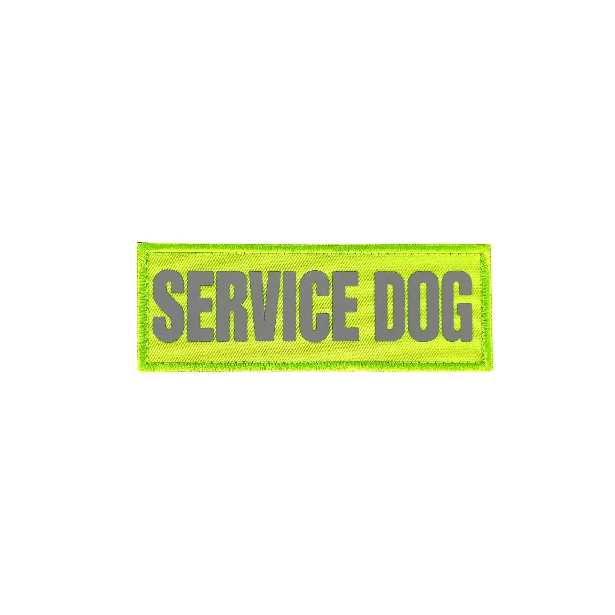 REFLECTIVE HIGH VISIBILITY NEON Tag Patch by kiloninerpets