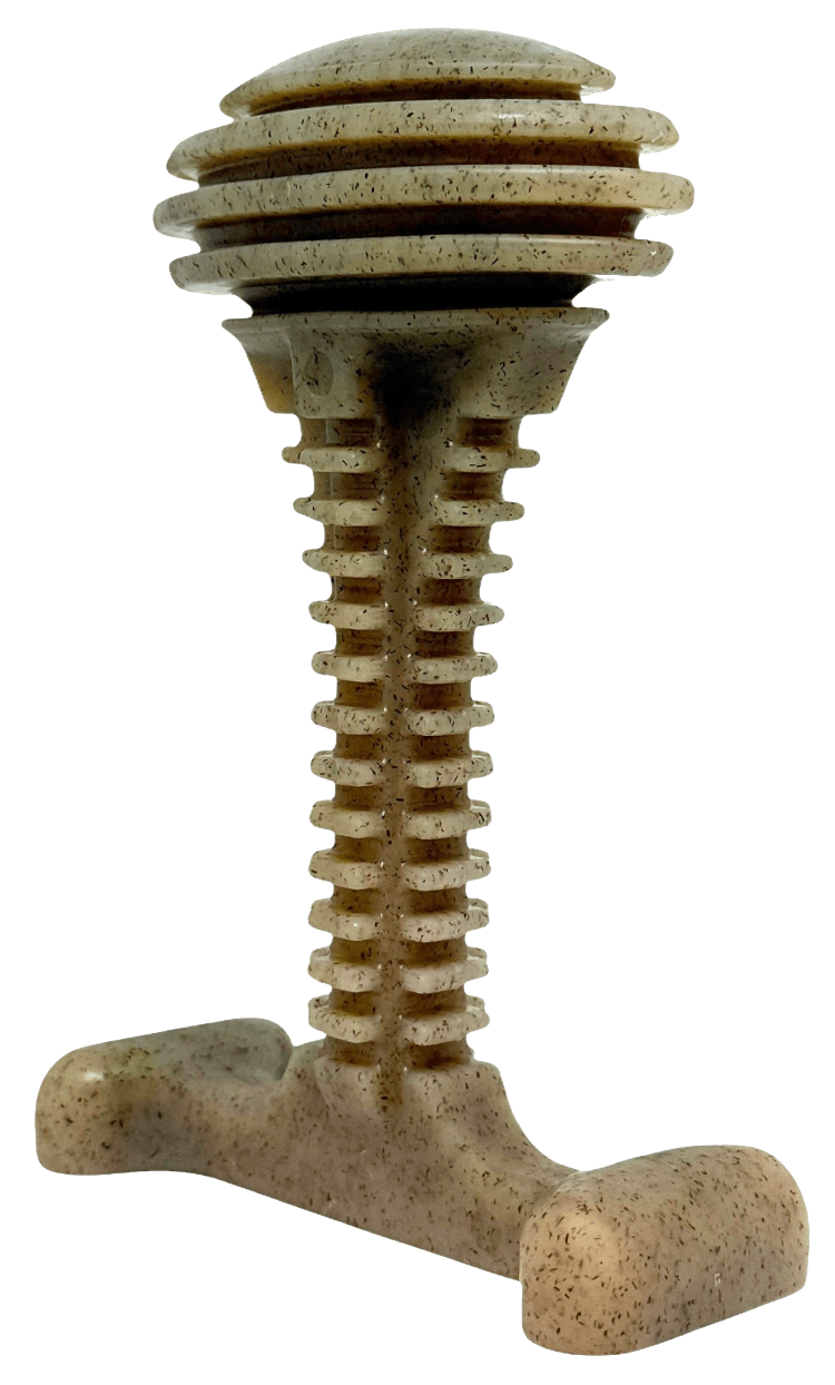 SodaPup Honey Bone Dental Tower XL Indestructible Nylon Dog Chew Toy by SodaPup/True Dogs, LLC