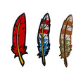 Carica l'immagine nel visualizzatore della galleria, FEATHER Embroidered Morale Patch 3.75 BY 1 Inch For Vest Harness by kiloninerpets
