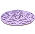 Cargar la imagen en la vista de la galería, Lotus Design emat - Enrichment Lick Mat For Dogs and Cats - With Suction Cups | USA Made by SodaPup/True Dogs, LLC
