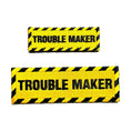 Charger l'image dans la visionneuse de la galerie, Trouble Maker Embroidered Morale Patch 1.25 X 4.5 Hook Back by kiloninerpets
