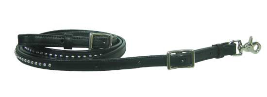 Tahoe Tack Spotted Leather Barrel Reins