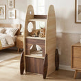 Bild in Galerie-Betrachter laden, Rocket 47 Inch Large Wooden Cat Tree Natural Sisal Scratcher Indoor by DirectDeals
