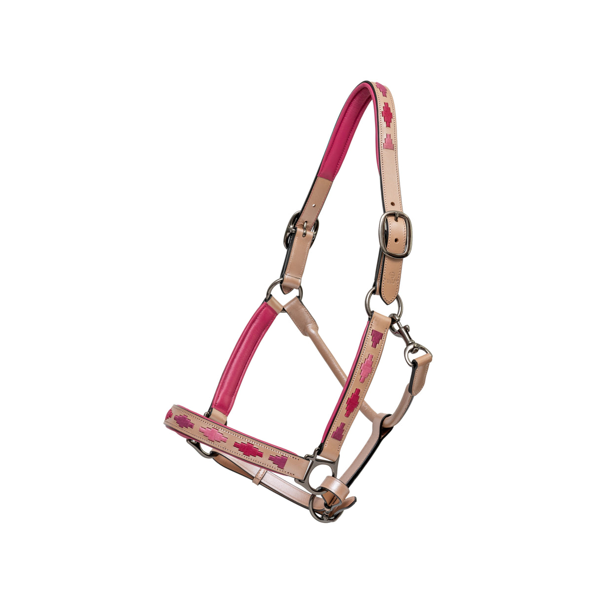 Halter Ego Rosé Lumière Leather Horse Halter
