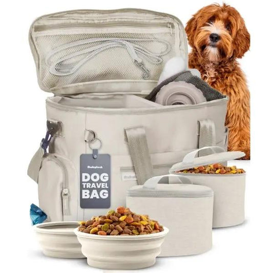 The Original Doggy Bag™ Dog Travel Bag for Supplies by Rubyloo