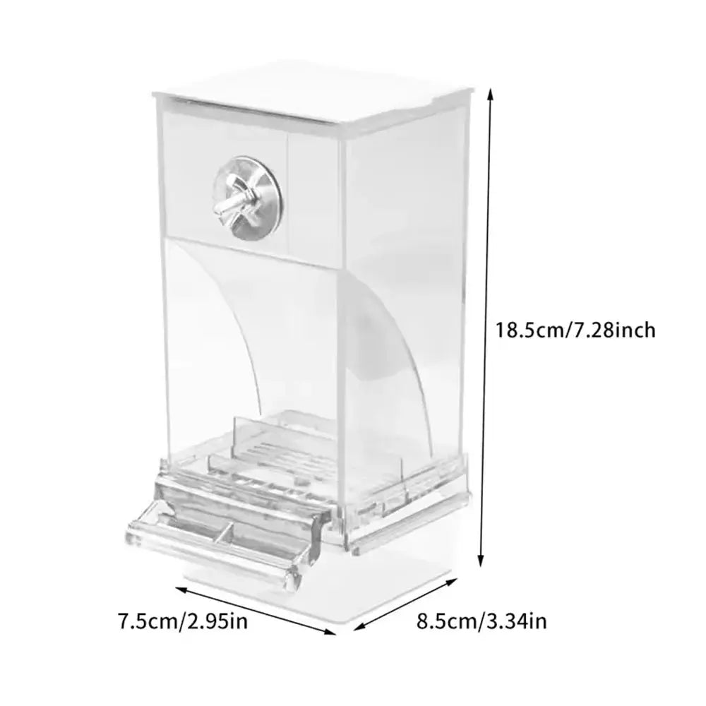 Smart Automatic Bird Feeder With Seed Catcher No Mess Gravity Feeder by Pet Zen