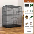 Load image into Gallery viewer, Royal Loft Double Level Parrot Cage Spacious Multi Tier Bird Home by Vivalo
