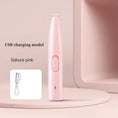 Load image into Gallery viewer, Whisker House Sakura pink USB charging electric pet trimmer with USB cable
