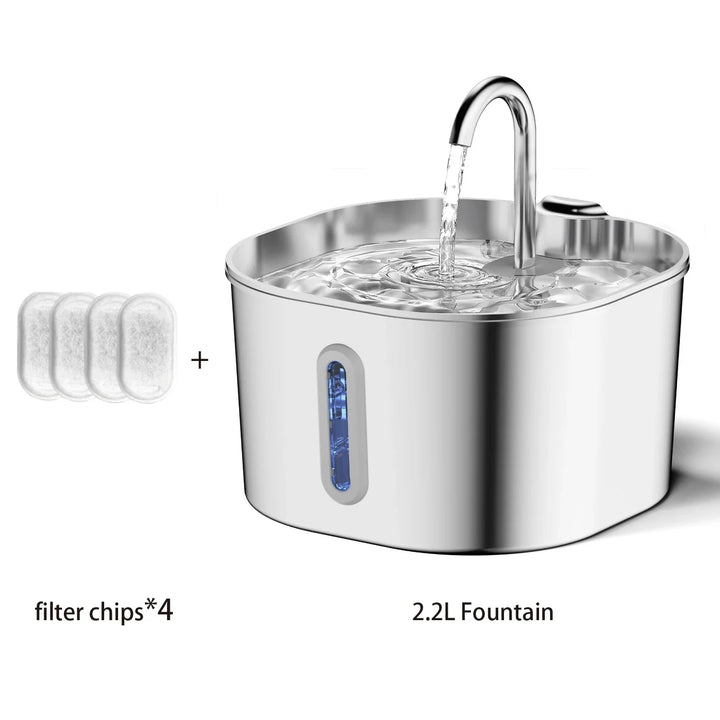 Square fountain bundle with four filters