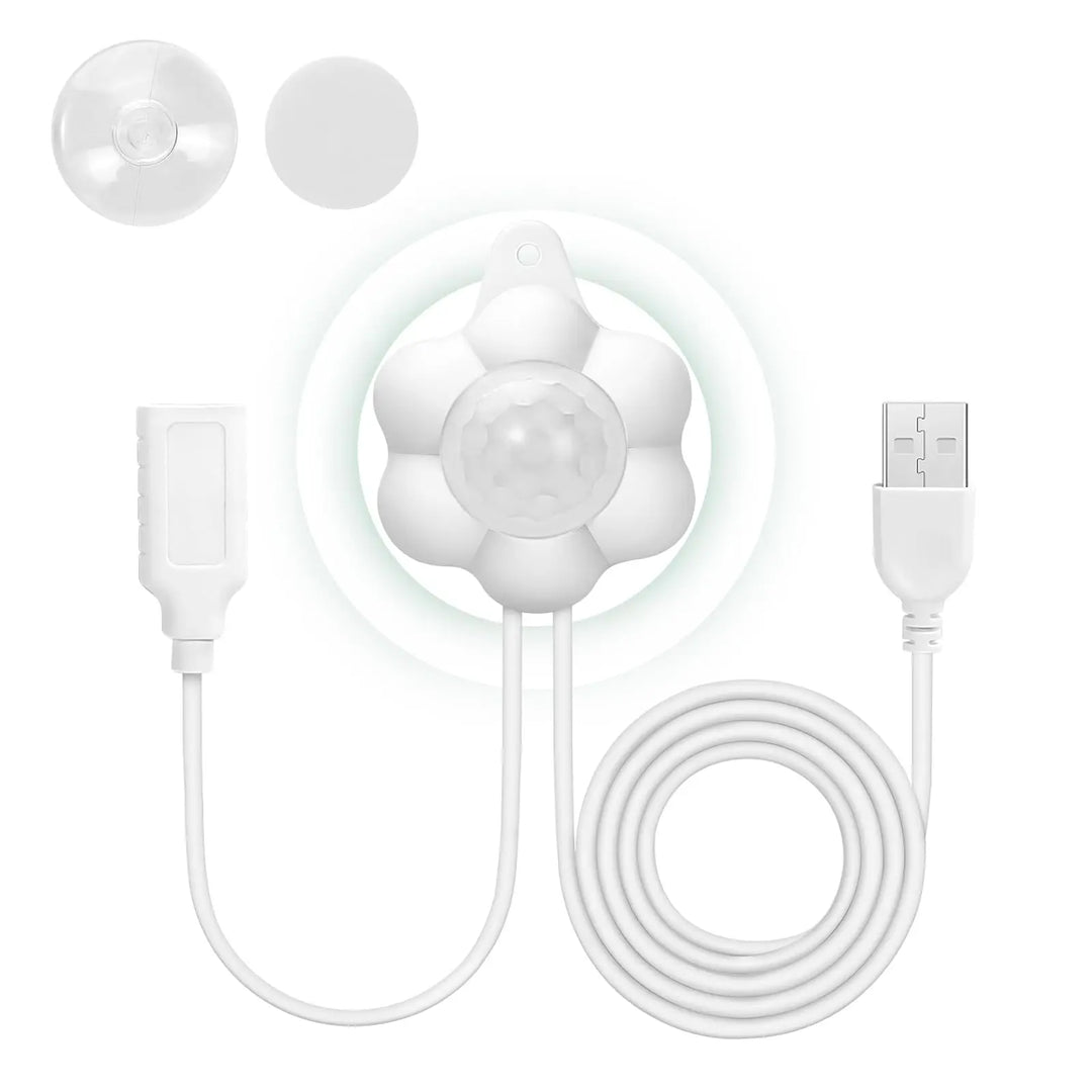 Inline USB motion sensor accessory