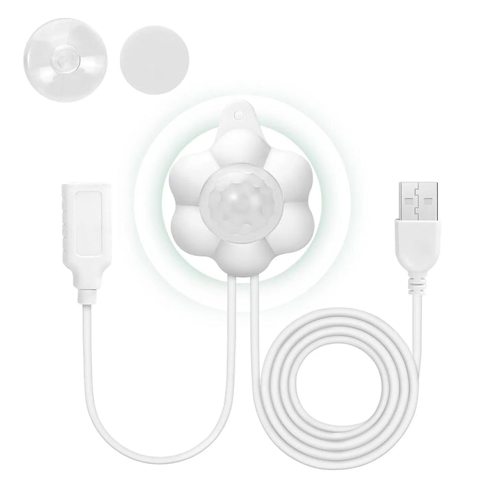 Inline USB motion sensor accessory