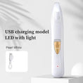 Load image into Gallery viewer, Whisker House electric pet trimmer, pearl white USB charging model with LED light
