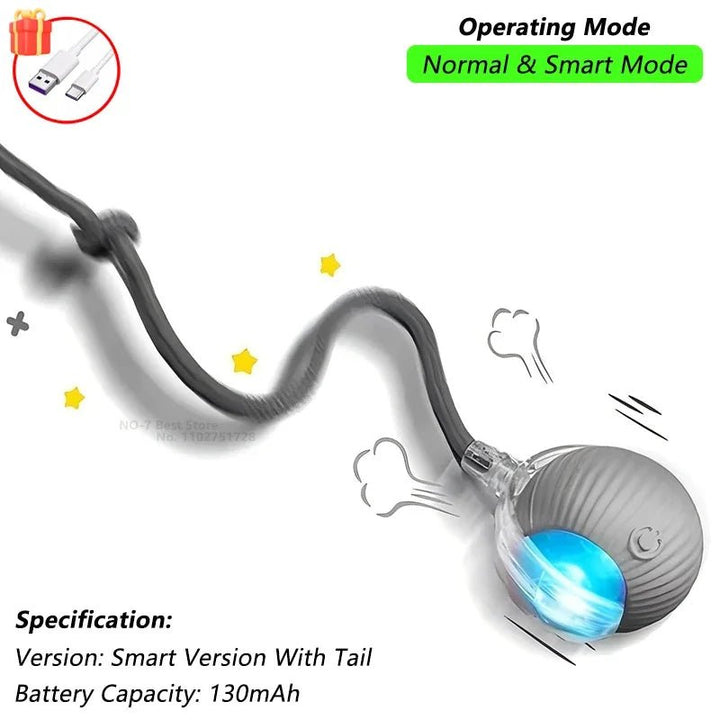 Grey rolling tail-ball option
