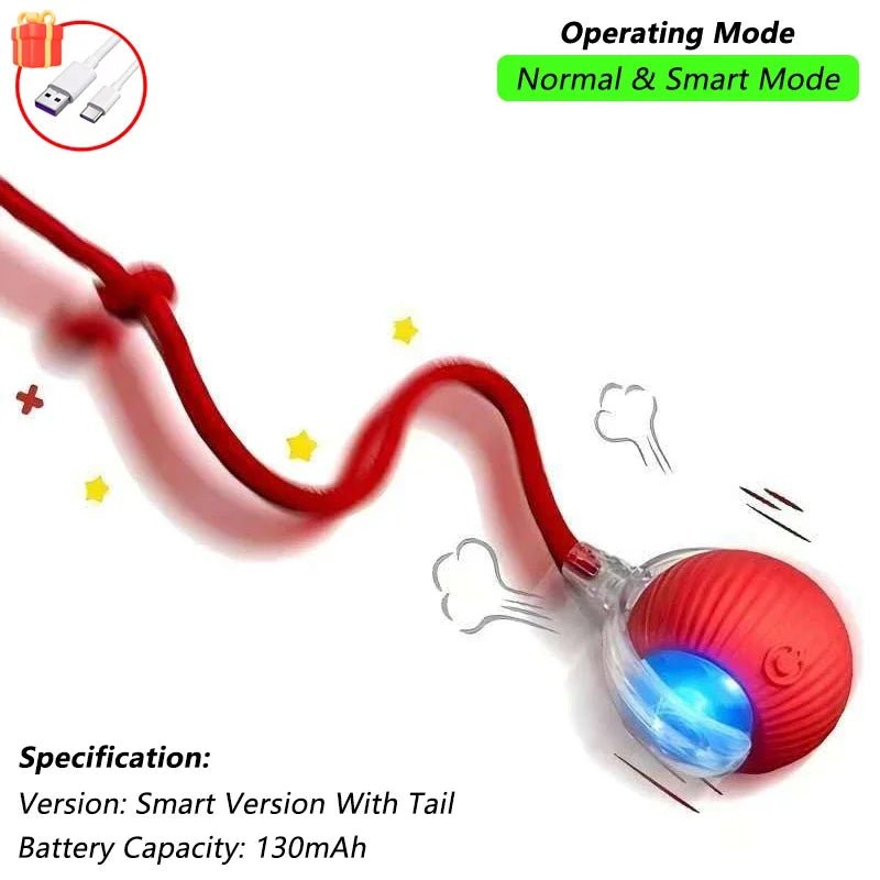Red rolling tail-ball option