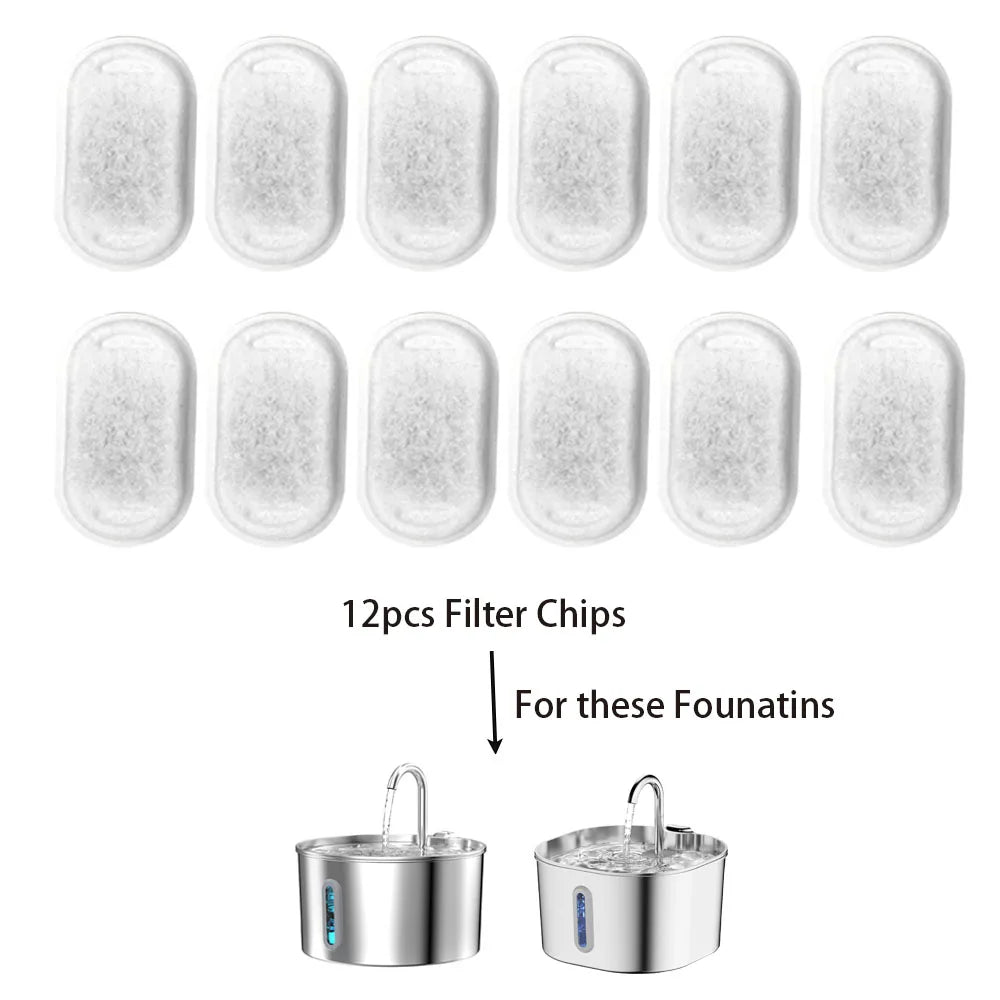 Twelve replacement filter pads only