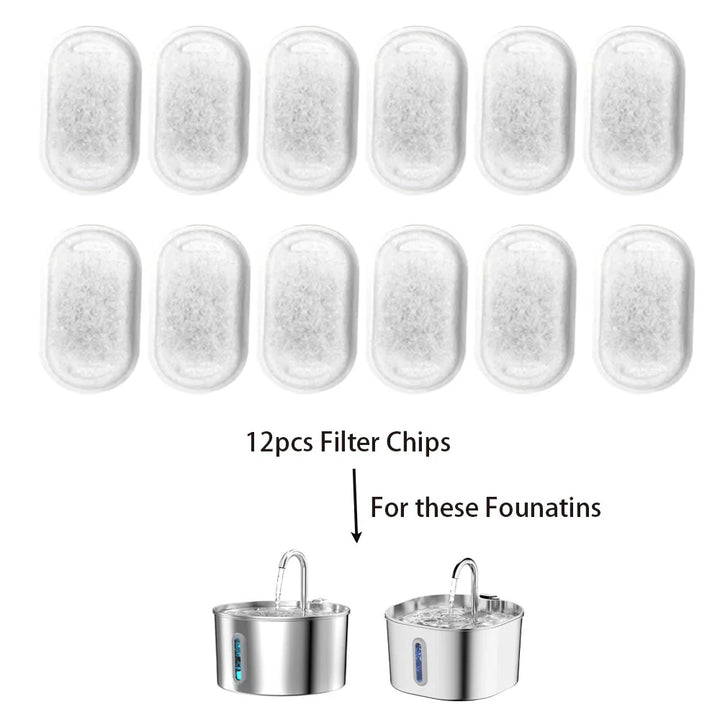Twelve replacement filter pads only