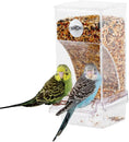 Load image into Gallery viewer, Smart Automatic Bird Feeder With Seed Catcher No Mess Gravity Feeder by Pet Zen
