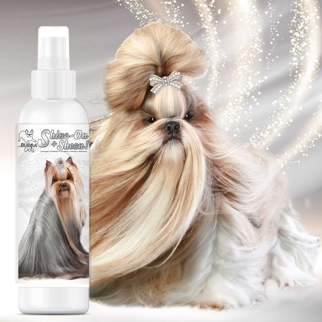 Shine-On+Sheen Dog Detangling Coat Spray, view 2