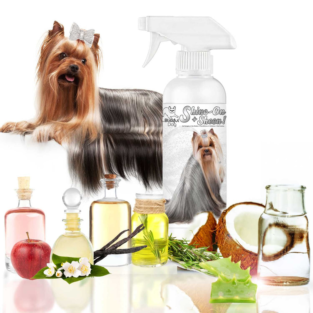 Shine-On+Sheen Dog Detangling Coat Spray, view 3