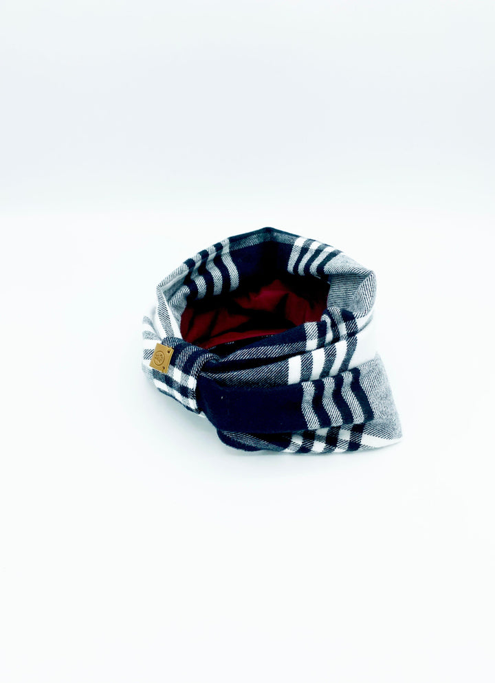 Bespoke Paws Bobby Reversible Flannel Dog Snood