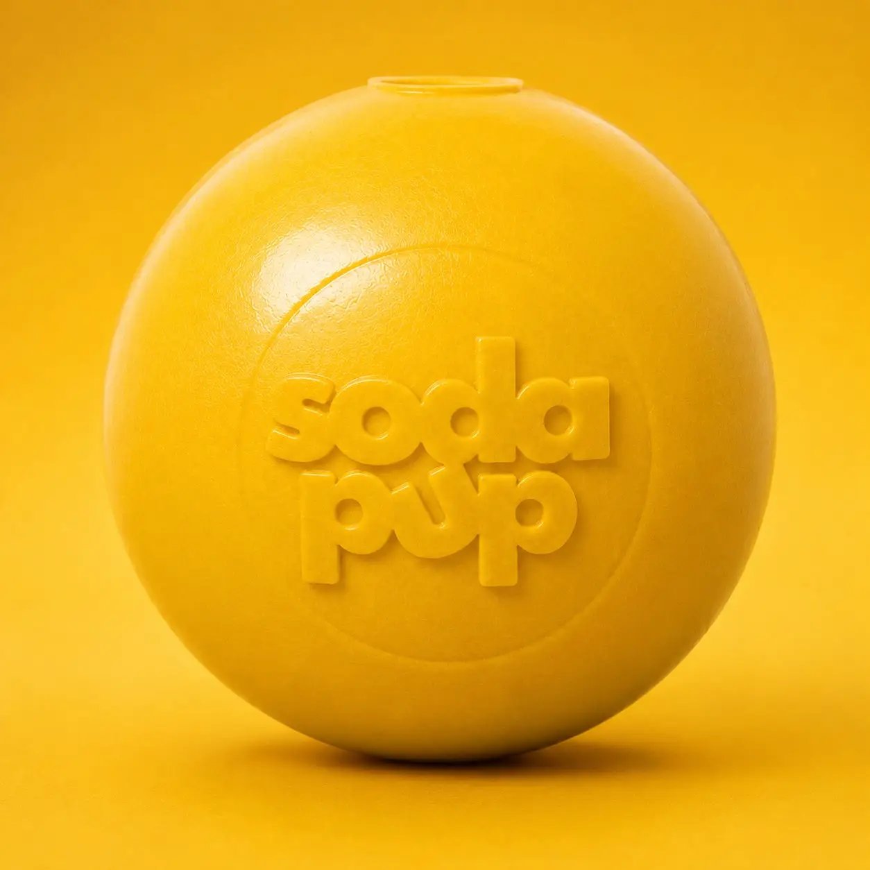 Squeak Ball - Giocattolo per cani durevole con squeaker, galleggiante, da masticare | Prodotto negli USA