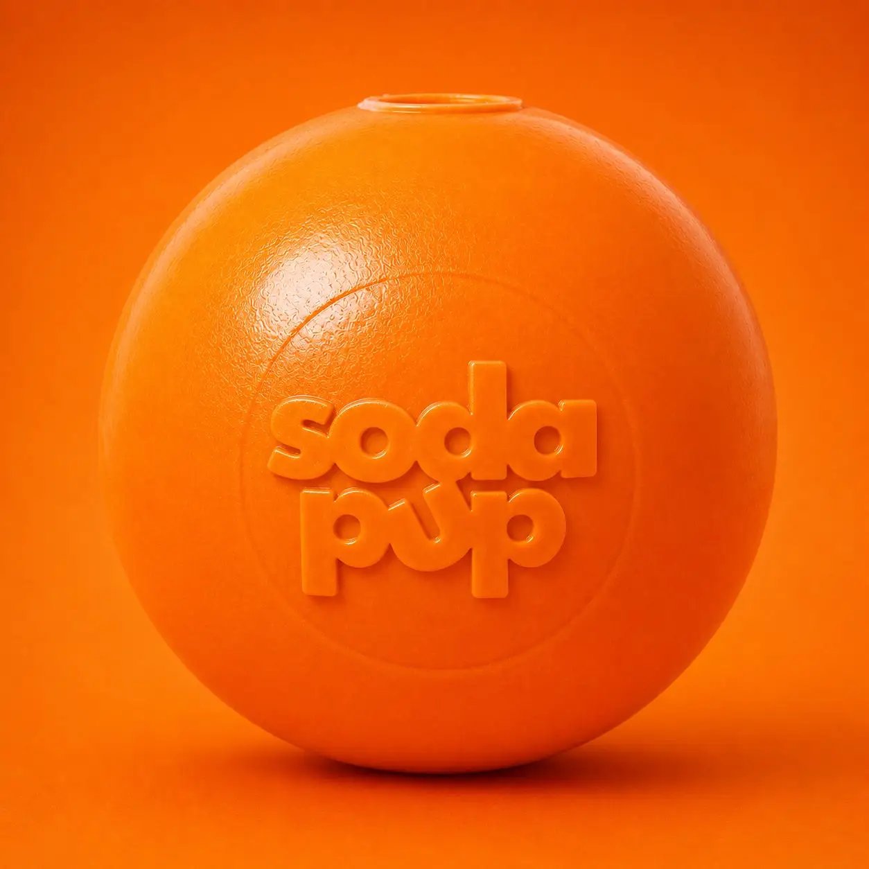 Squeak Ball - Giocattolo per cani durevole con squeaker, galleggiante, da masticare | Prodotto negli USA