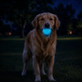 Charger l'image dans la visionneuse de la galerie, SodaPup Strobe Ball Light Up Dog Toy Durable Floating Heavy Duty USA by SodaPup/True Dogs, LLC
