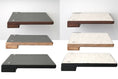 Load image into Gallery viewer, Cat Climbing Shelf; six finishes (gray, black, natural wood) by Catastrophic Creations cat shelves/bed.
