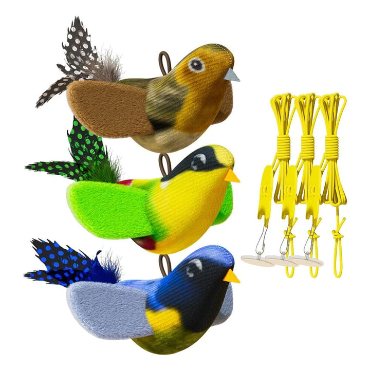 Green brown and blue bird bundle