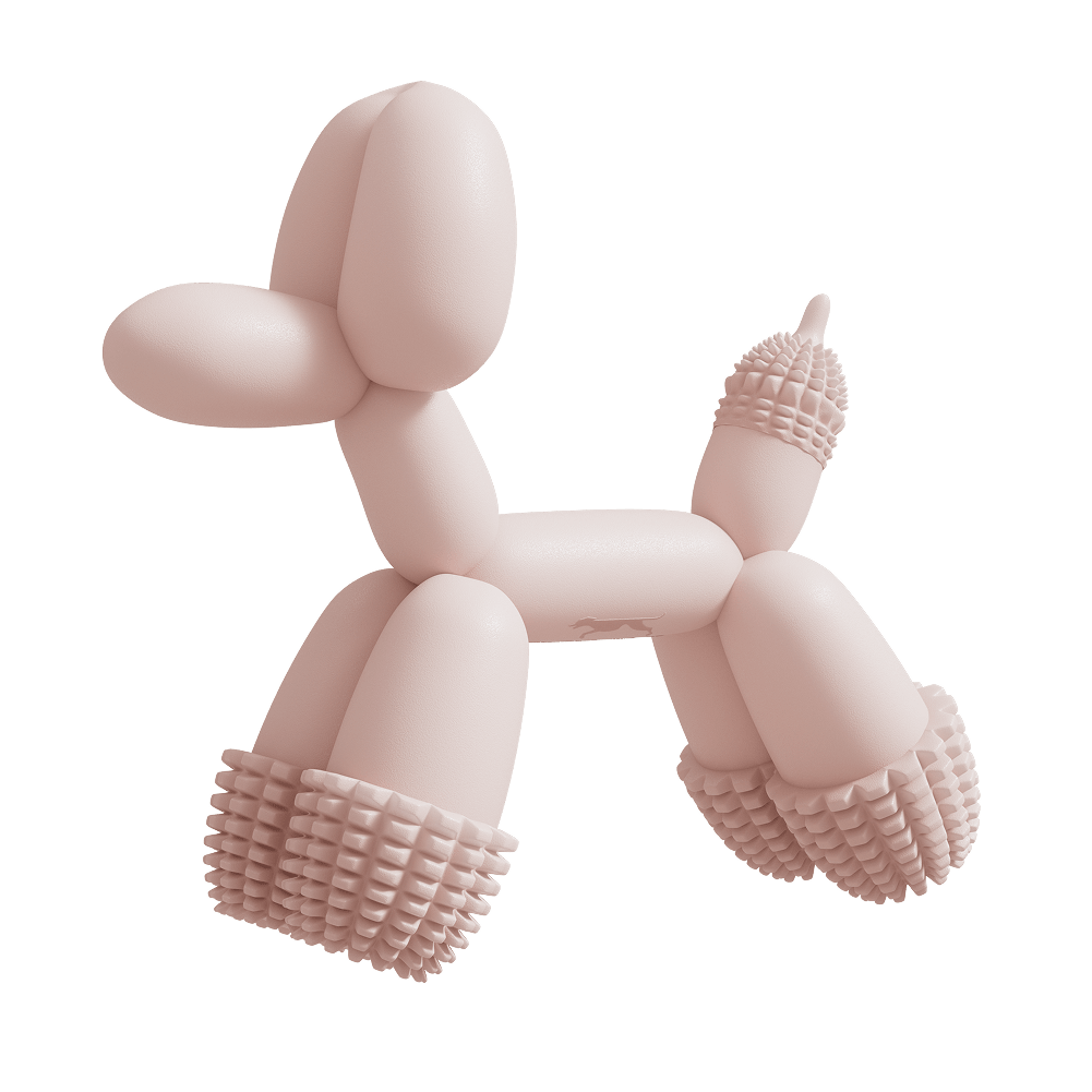 Balloon Dog Toy Pink