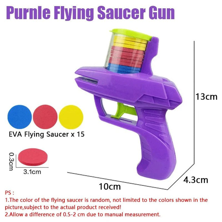 Launcher and foam-disc dimension chart
