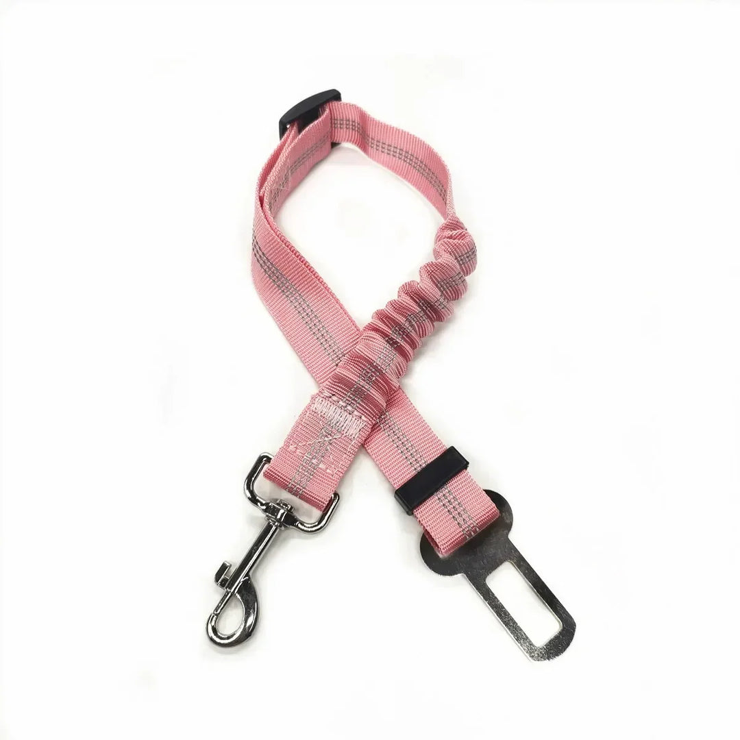 Light pink elastic-section tether