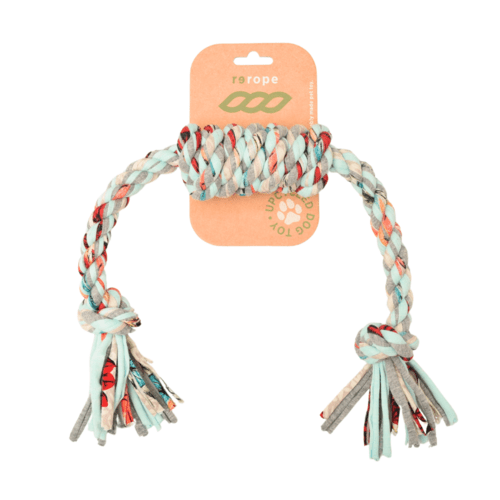 ReRope Barreled Upcycled Rope Dog Toy